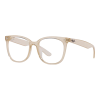 Ray-Ban/雷朋 时尚方框 近视眼镜框架 配蔡司视特耐1.60防蓝光膜镜片 8271-淡茶色镜框