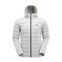 KAILAS 凯乐石 轻薄羽绒服防风抗寒800蓬鹅绒服秋冬户外登山保暖外套男款 银灰色-男款 XL