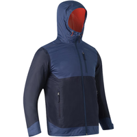 DECATHLON 迪卡侬 外套男秋冬加绒加厚棉服运动防风防水冲锋风衣女ODT3男款-深蓝拼色-2022S-4699634