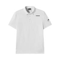 HEAD海德Techwear系列男式涤棉花纱Polo体恤男士T恤运动休闲 白色 XL