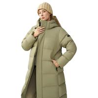 DESCENTE迪桑特 SKI STYLE系列 男女同款运动羽绒服 长款鹅绒冬季 男CC-CHARCOAL 男2XL (185/104A)
