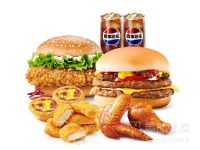 KFC 肯德基 鸡牛丰盛双人餐(8件套)兑换券·1张