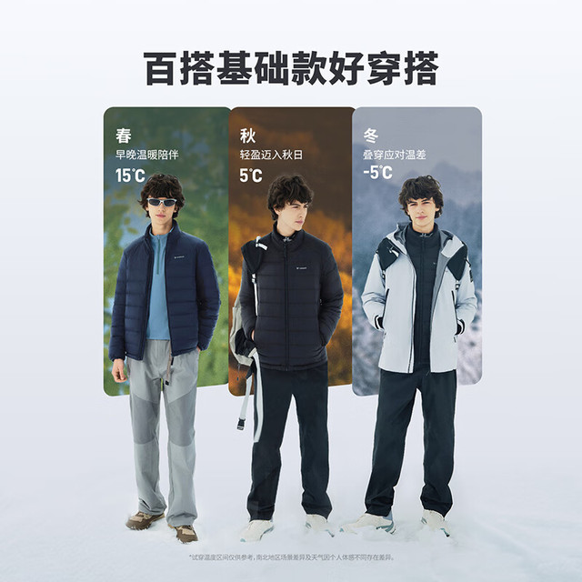 坦博尔 2025年轻薄羽绒服男短款  90绒