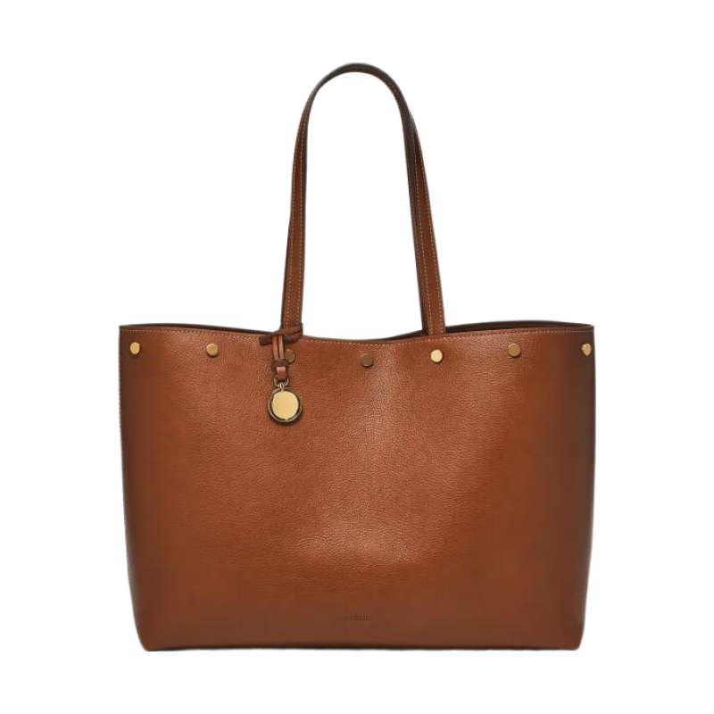 Fossil/化石女士托特包Jessie East West单肩斜挎包奢侈品潮牌ZB1920200 Brown os