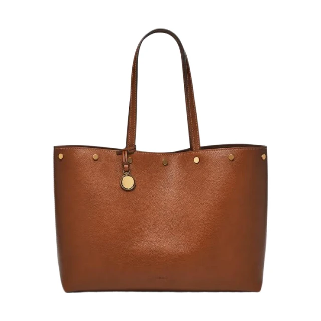 Fossil/化石女士托特包Jessie East West单肩斜挎包奢侈品潮牌ZB1920200 Brown os