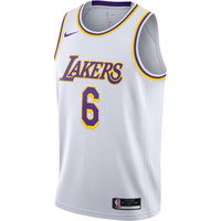 NIKE 耐克 湖人队詹姆斯Association SW男球衣运动背心NBA-耐克篮球服CW3595