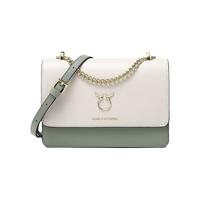 CHASE KATHERINE CK轻奢包包女包单肩包女士斜挎包 白绿色