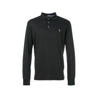 RALPH LAUREN 拉夫劳伦(Ralph Lauren) 秋冬款男士修身棉质长袖T恤 黑色