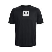 安德玛 UNDERARMOUR）春夏Tech男子印花训练运动短袖T恤1380785 黑色001 XL