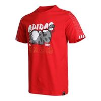 adidas 阿迪达斯 胜道运动adidas neo阿迪休闲男子M CNY WW TEE圆领短短袖T恤GP5745 GP5745 M断码
