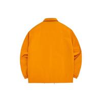 鸿星尔克(ERKE)保暖棉服男女时尚运动外套秋冬简约上衣【电池熊猫】暖阳橙 2XL