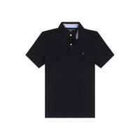 TOMMY HILFIGER 网球穿搭男士短袖POLO衫商务休闲短袖T恤