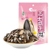 洽洽香瓜子焦糖瓜子海盐藤椒蜂蜜黄油茶衣山核桃多口味小袋装108g/袋 【芝士瓜子】醇香酥脆108g*1袋