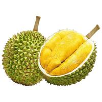 美得乐美得乐泰国带壳液氮树熟金枕榴莲整个 4.5-5.0斤（包4房）
