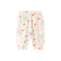 优奇 宝宝短裤婴儿裤子夏季薄款女夏装纯棉大pp儿童灯笼裤男夏裤潮夏天 90