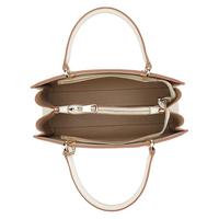 金利来女包商务通勤手提包女士百搭托特包时尚单肩斜挎包 FA222071-142 米白 新年女友