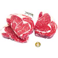 粉丝价安格斯谷饲150天m3+眼肉2000g厚度2cm约10-12块原切牛排