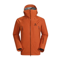 凯乐石（KAILAS）MONT X户外冲锋衣男硬壳暴雨级防水GTX防风徒步登山滑雪服外套 男款宝墨蓝 L