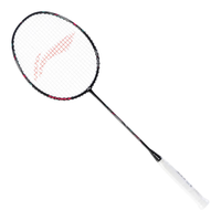 李宁 LI-NING 羽毛球拍雷霆小钢炮CANNON AYPT307（5U）穿线单拍 黑色