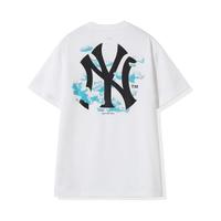 NEW ERA 纽亦华 夏季MLB NY字母印花短袖T恤男女情侣潮牌穿搭圆领短袖t