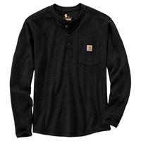 Carhartt卡哈特Carhartt\男士T恤亨利领纯色长袖打底衫弹力休闲透气104429BJ Basil XXL