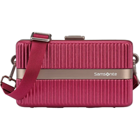 Samsonite 新秀丽 流金箱迷你箱条纹度假化妆箱时髦精致HH5*00008红色