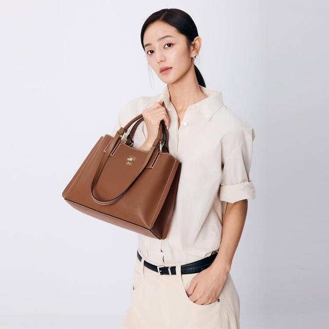 迪桑娜 时尚休闲大容量托特包包 女士手提包