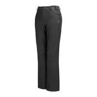 onepolar户外极地加厚保暖软壳裤女秋冬季防水登山裤抓绒防风裤女 深灰色 XL