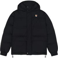 Maison Kitsune男女同款 秋冬经典狐狸头连帽羽绒服