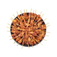 【蜜蜂心愿社】内蒙阿牧特孜然牙签儿童香嫩羊肉串羔羊串烧烤食材