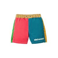 MIKIHOUSE儿童短裤休闲工装裤宽松透气五分裤夏透气 拼色110cm 彩色