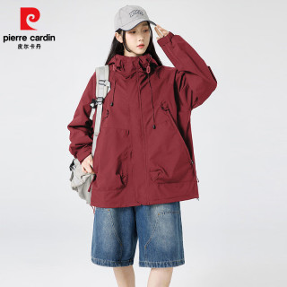 pierre cardin 皮尔·卡丹 春秋款男女三防户外保暖冲锋衣夹克外套