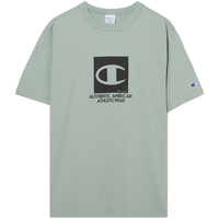 Champion 潮流嘻哈胶印大C LOGO休闲宽松短袖T恤