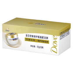 多芬 密集修护小金碗发膜50gx2