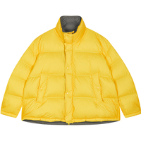 /江南布衣25冬羽绒服H型短款长袖立领5P0C14010 734/柠檬黄 XS
