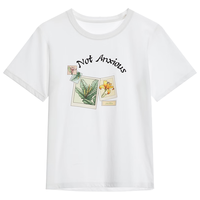 lagogo【凉感抗菌】拉谷谷白色正肩t恤女2024夏季打底短袖 本白色(V1) M