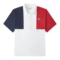 拉科斯特 法国拉科斯特 LACOSTE春夏法式运动型格系列网球短袖POLO衫