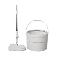 QUANGE 全格 免手洗拖把家用一拖净平板拖地墩布脏污净污分离配2拖布带桶套装 免手洗净污分离拖把
