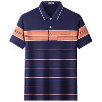 YALU 雅鹿 中老年短袖t恤男士夏季父亲节送爸爸装夏装polo衫上衣服