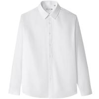 海澜之家（HLA）长袖衬衫男秋季24轻商务经典五防科技衬衣男 漂白6E 180/100A XL161~172斤