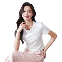 ESE-Y 逸阳 T恤女2024春夏薄款女士打底衫夏季上衣女