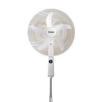 海尔(Haier)电风扇家用风扇落地扇立式轻音节能【五叶45CM大直径大风量4档定时落地扇HFS-Y4546A】 家用落地扇