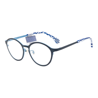精工(SEIKO)系列眼镜框新乐学优选青少年儿童近视眼镜架 KK0032C NB 46mm NB哑海蓝/浅天蓝
