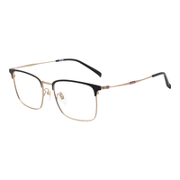 李维斯(Levi's)眼镜框近视眼镜架LV7168/I46+依视路钻晶膜岩1.60镜片 I46黑色/金色