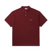  carhartt WIP 经典LOGO字母刺绣 男士POLO衫  BDX/酒红色，BGX/米白色，BKX/黑色，GRD/绿色，NYX/军蓝色 S，M，L，XL，XXL
