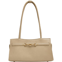 他她（TATA）2024秋单肩包时尚女腋下包X3331CX4 杏色 F