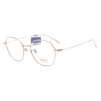 精工(SEIKO)眼镜框基础系列全框休闲男女钛材近视眼镜架HE7302 01金色 52mm