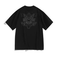 太平鸟男装 时尚休闲圆领T恤男士纯棉体恤B2DAD1102