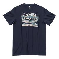 骆驼 CAMEL运动T恤男女速干短袖 夏季显瘦宽松跑步快干半袖