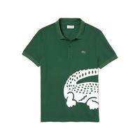 法国拉科斯特 LACOSTE男装时尚休闲易搭男Polo简约印花短袖POLO衫男